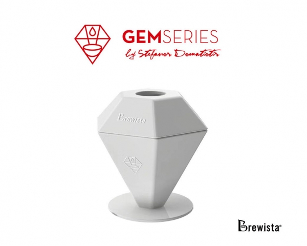 Brewista GEM Porcelain Dripper by Stefanos Domatiotis. Powered by Brewista