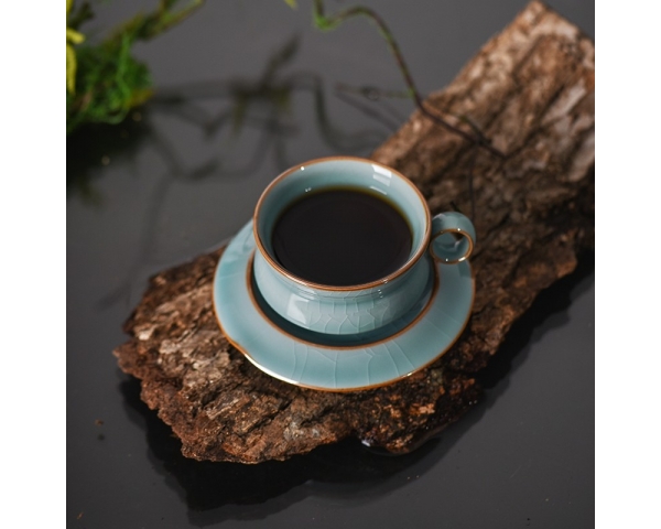 Brewista Golden Net Ice Break Celadon Porcelain cup